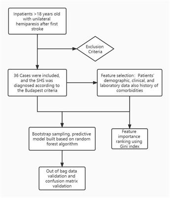 A predictive model based on random forest for shoulder-hand syndrome